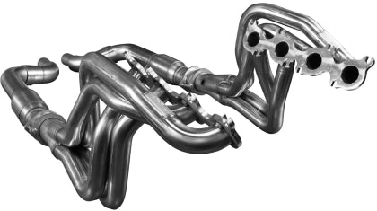 Kooks 2015-2023 Mustang 5.0L 1 7/8in x 3in SS Headers w/ Green Catted OEM Connection Pipe 1151H431