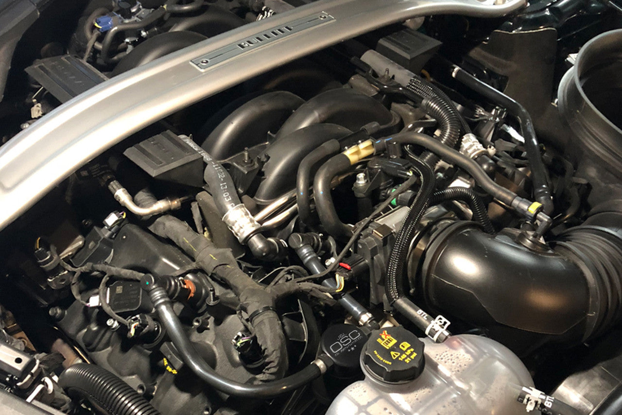 J&L Oil Separator 3.0 Passenger Side 2018-2023 Ford Mustang GT; 2019 Ford Mustang Bullitt; 2021-2023 Ford Mustang Mach I 3024P