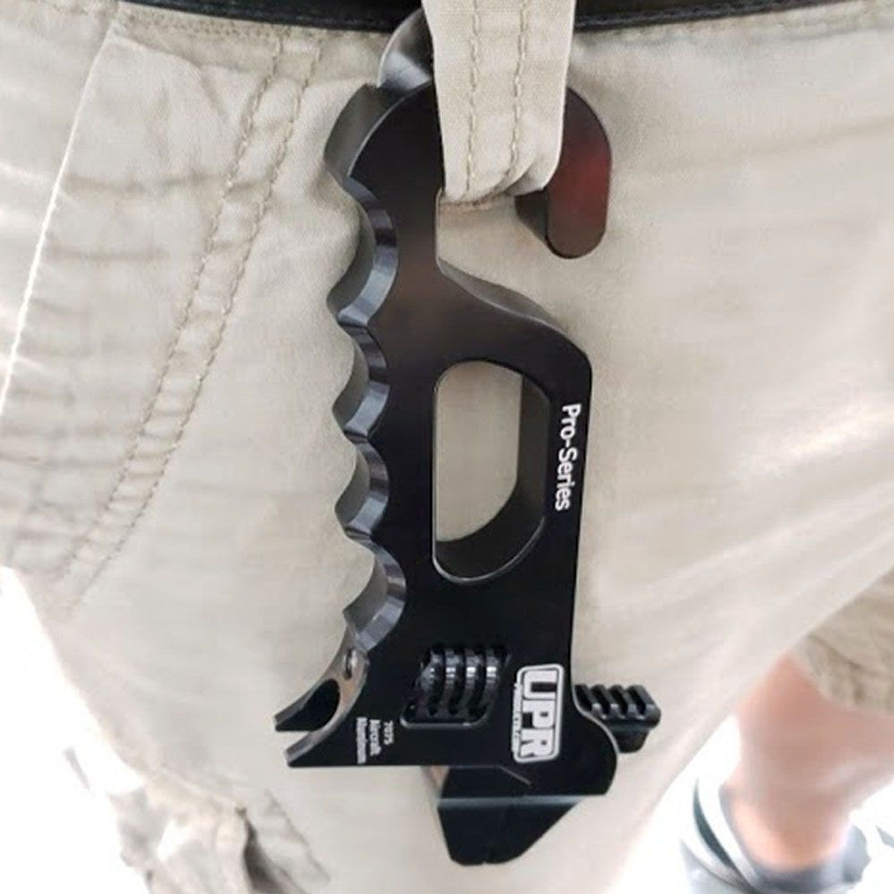UPR 7075 Billet Adjustable AN Wrench up to -16an with Dual DZUS Multi-Tool Pit Wrench Part # 4016-05