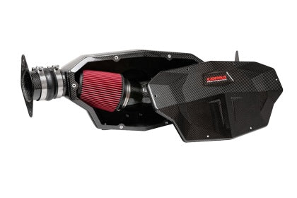 Corsa 2020-2023 Corvette C8 Black/Carbon Fiber Air Intake 44003D
