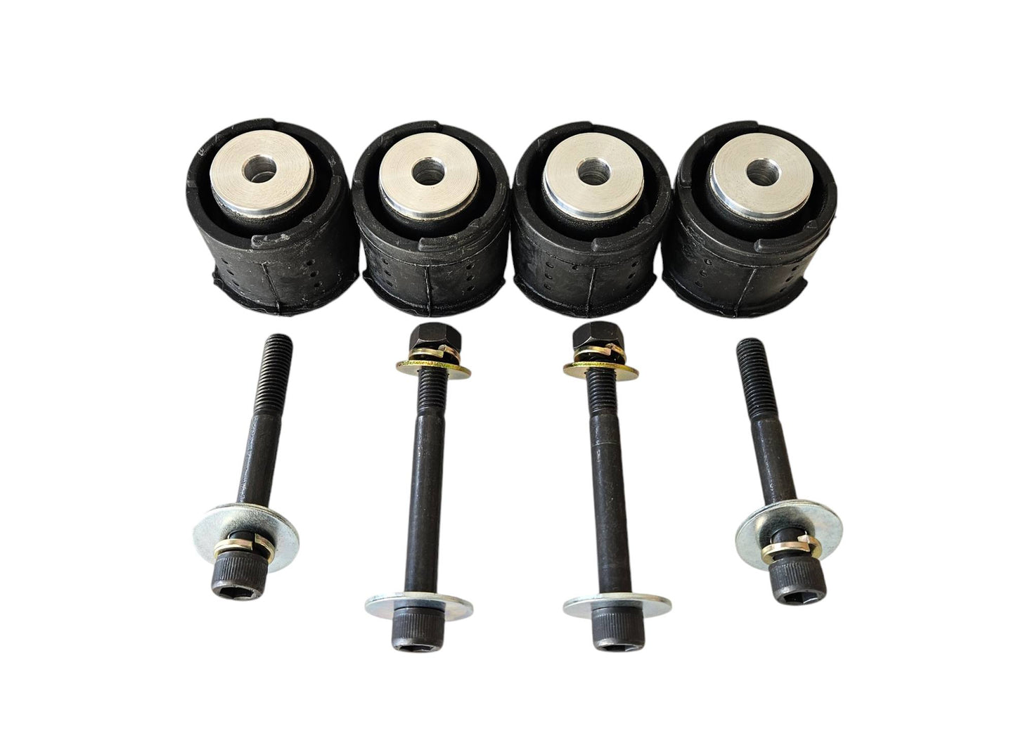 KellTrac S550 S650 Mustang Differential Bushing Upgrade Kit, RUBBER KTI-BUK15RD