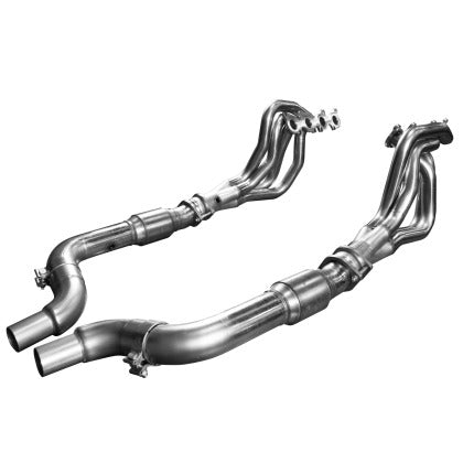 Kooks 2015-2023 Mustang 5.0L 1 7/8in x 3in SS Headers w/ Green Catted OEM Connection Pipe 1151H431