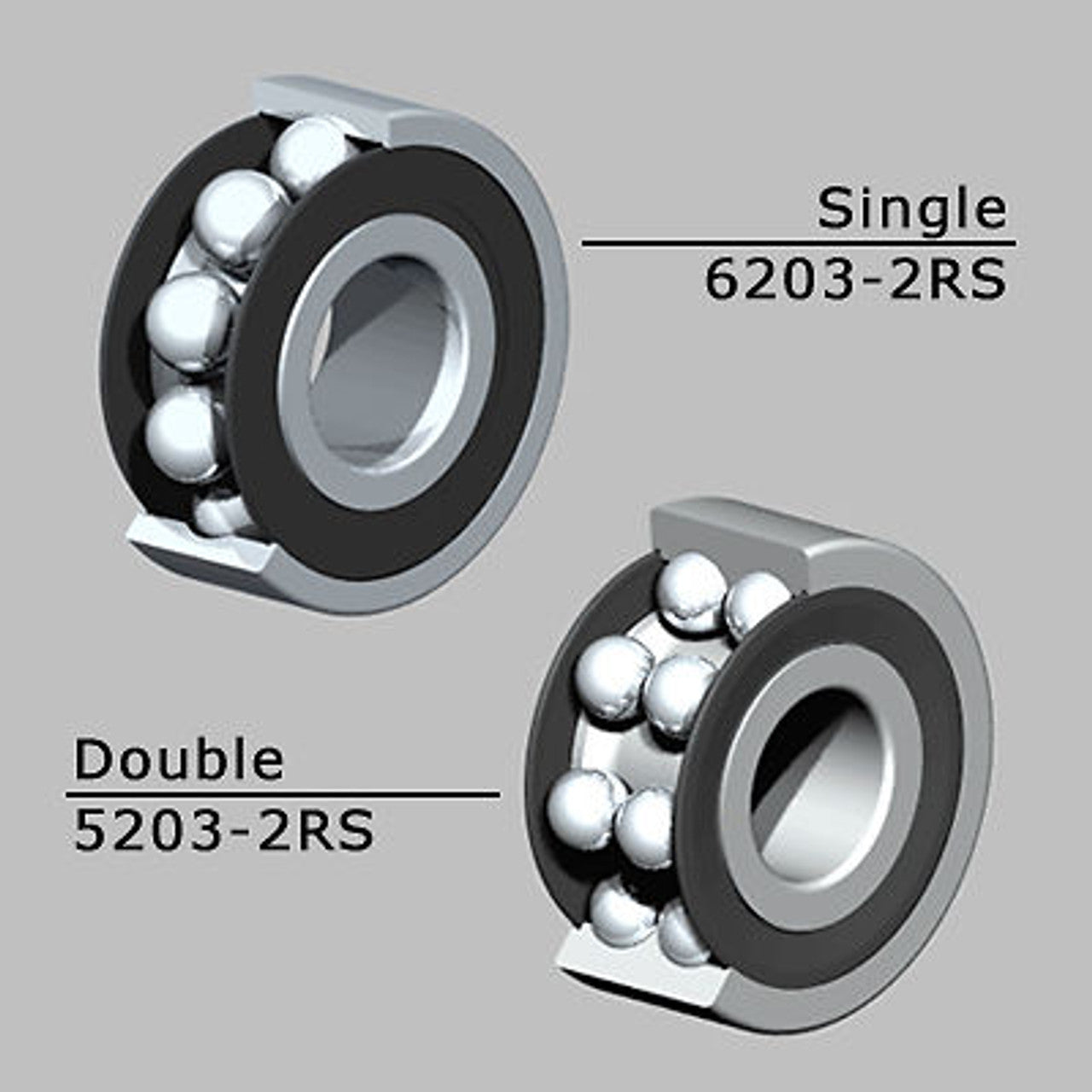 UPR 1979-1995 Mustang Billet Smog Pump Idler II - Double Bearing 3005-21