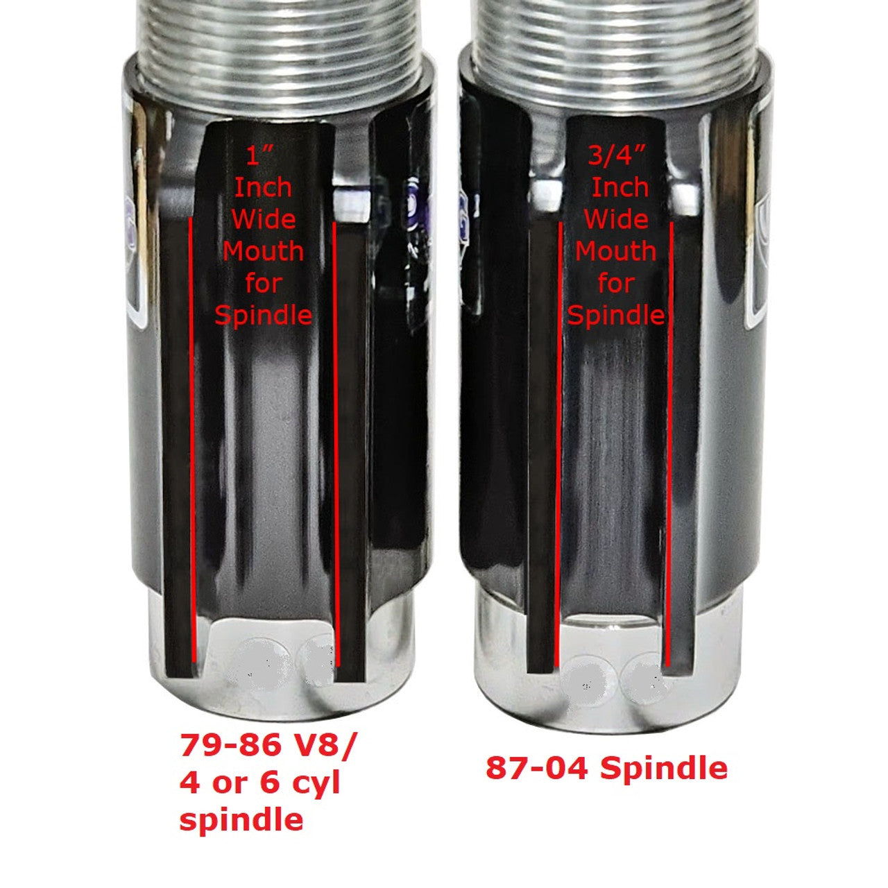 *PACKAGE* Viking 1979-1993 Mustang Strut Double Adjustable Crusader (Race) PAIR, J323AD
