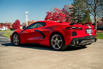 Corsa 2020-2023 Chevrolet Corvette C8 RWD 3" Valved Cat-Back w/ 4.5in Carbon Fiber Polished Tips 21100CF