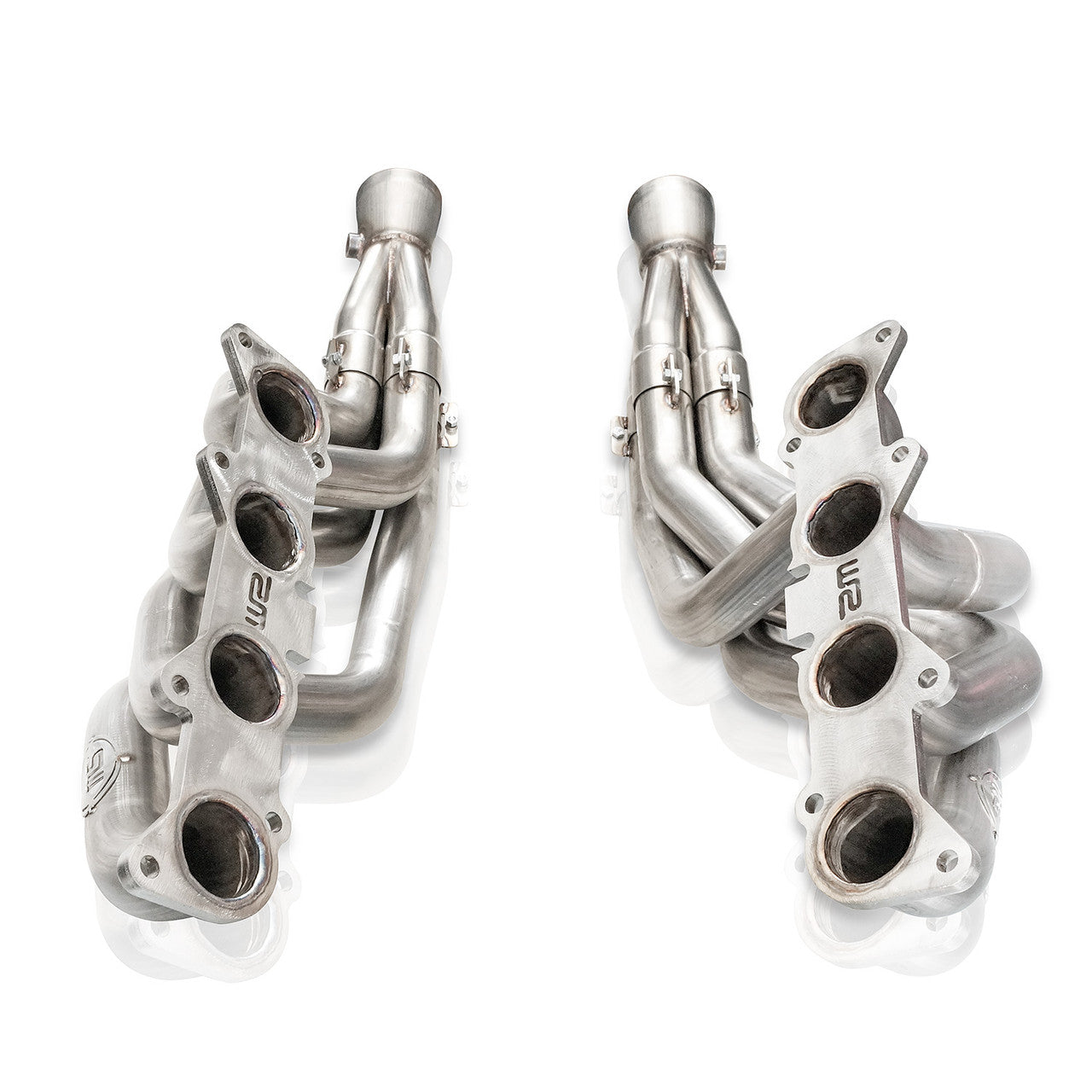 Stainless Works Fox Body Coyote Swap Long Tubes w/converters FOXCOY188C