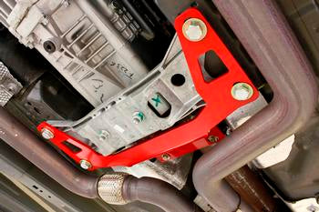 BMR 2011-2024 Mustang Front Driveshaft Safety Loop DSL017