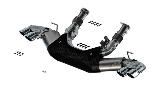 Borla 2020-2024 Chevrolet Corvette Stingray Cat-Back Exhaust System S-Type Part w/o NPP Valves 140840