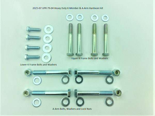 **4X PACKAGE** 79-93 Mustang SBF Chrome Moly K Member & Short Adj. A Arm Kit 2005-79K-104 4x