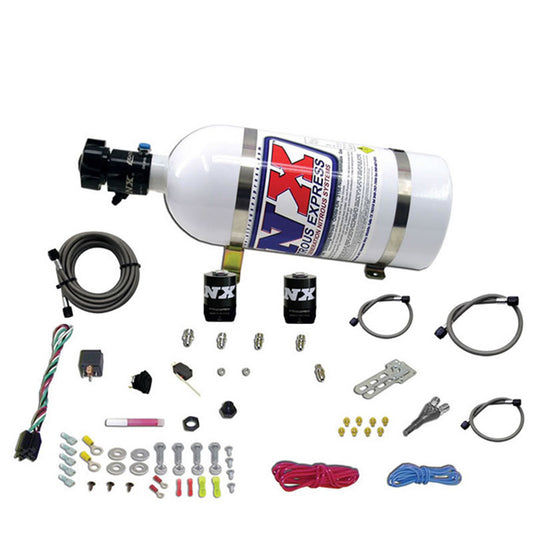 NX 1986-2004 Mustang V8 Single Nozzle System (35-150HP) w/10Lb Bottle 20922-10