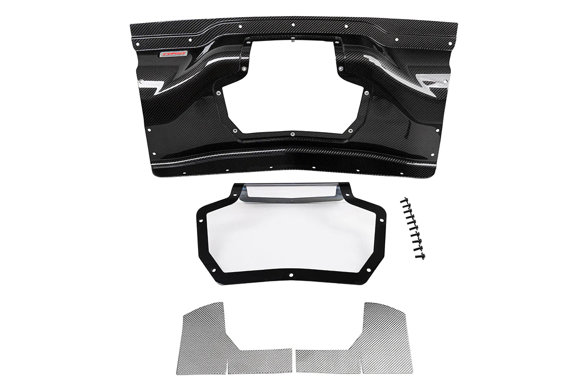 CORSA C8 CORVETTE COUPE / Z06 COUPE CARBON FIBER TRUNK PANEL 44009