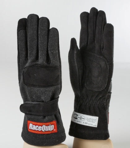 RaceQuip 355 Gloves SFI 3.3/5 pair - BLACK