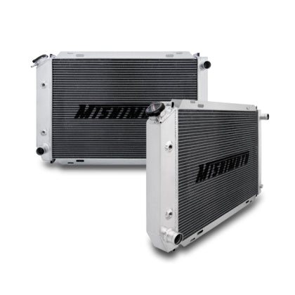 Mishimoto 1979-1993 Ford Mustang Dual Pass Manual Aluminum Radiator MMRAD-MUS-79DP