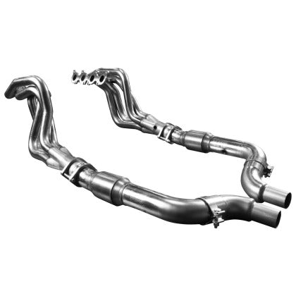 Kooks 2015-2023 Mustang 5.0L 1 7/8in x 3in SS Headers w/ Green Catted OEM Connection Pipe 1151H431