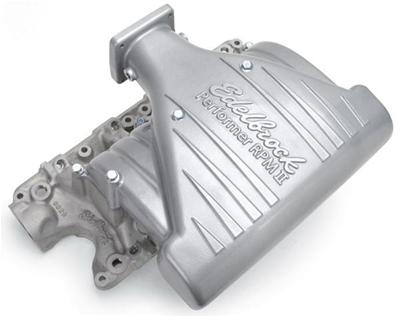 Edelbrock Performer 5.0 RPM II Intake Manifold, Titanium Silver 7123