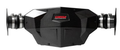 Corsa 2020-2023 Corvette C8 Black/Carbon Fiber Air Intake 44003D