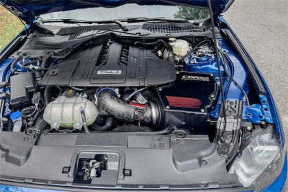 CORSA 2018–2022 FORD MUSTANG GT 5.0L Carbon Fiber Closed Box Air Intake 44007D-MF