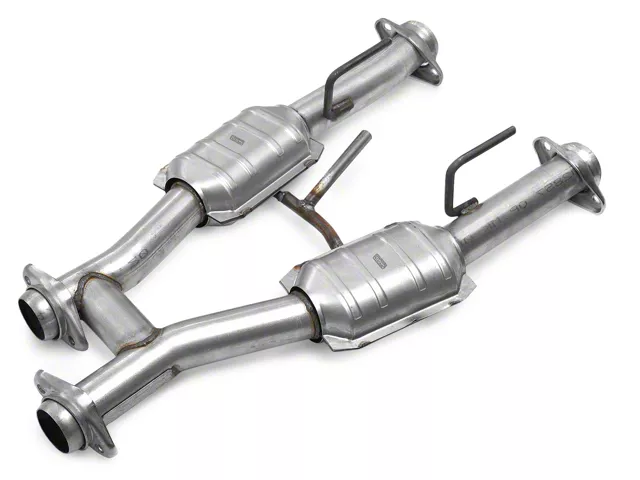 BBK Extractor High flow 2.50" X-pipe, 1810