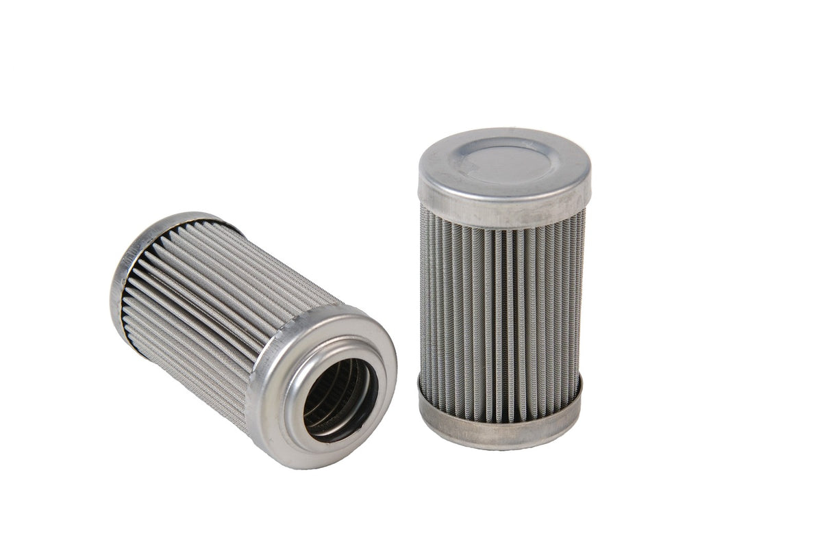 Aeromototive 100micron SS Replacement Element 12604