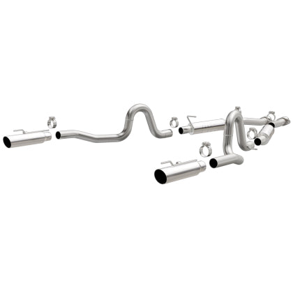Magnaflow Competition Catback Exhaust 2.5" w/3.5" SS Tips 99-04 Mustang GT/Mach 1 15673