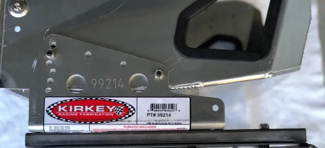 Kirkey Seat Mounting Brackets, 1 kit per seat required 99214