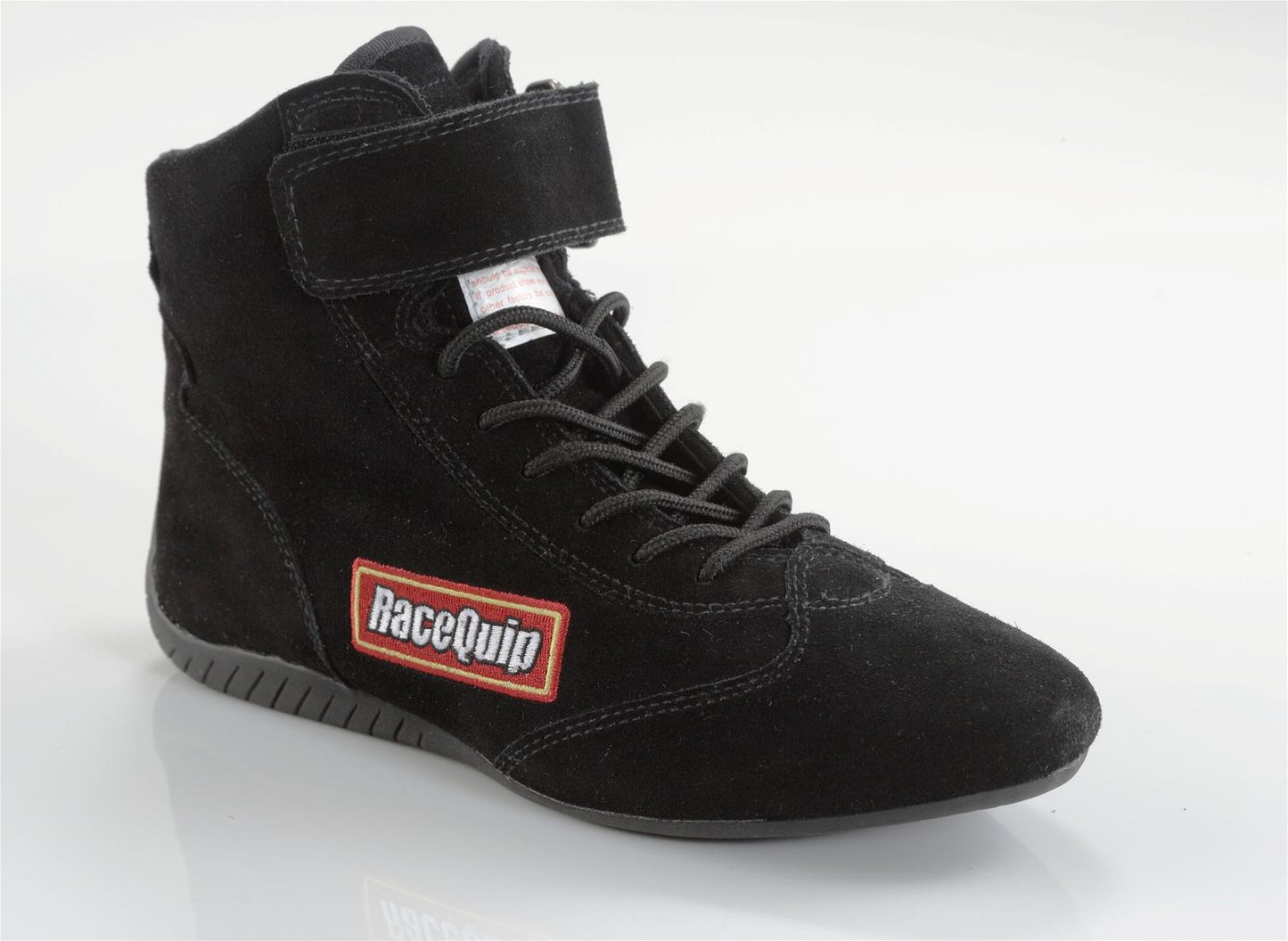 RaceQuip 303 Mid-Top, Black, Suede/Leather, SFI 3.3/5, Pair