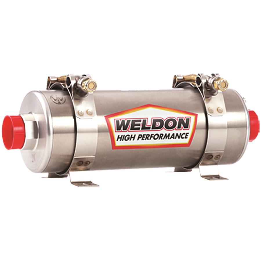 Weldon 1100-A Inline Electric Fuel Pump -10 AN Inlet/Outlet, Gasoline