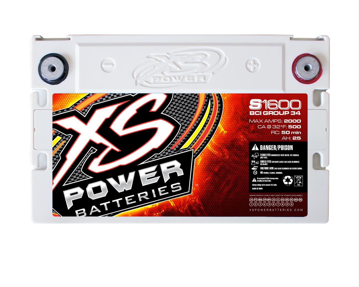 XS Power 16volt AGM Batteries