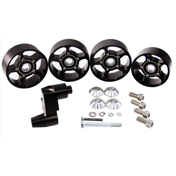 UPR 2003-2004 Cobra Billet Snub Idler Bracket 4pc Pulley Kit 3019-102